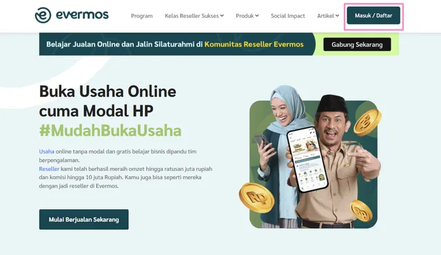 daftar evermos