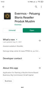 Daftar Reseller Evermos