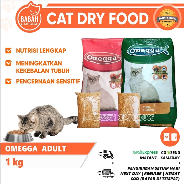 8 Cara Menjadi Supplier Makanan Kucing Modal Kecil, Worth It! 6 Omegga Cat Food