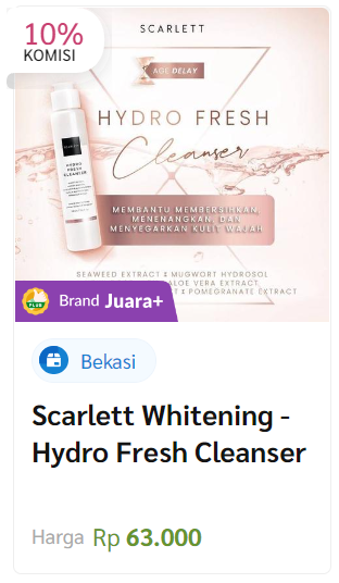 Cara Daftar Jadi Reseller Scarlett Gratis Agar Untung Banyak!