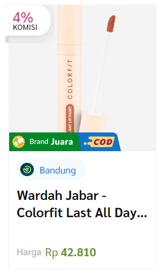 Daftar Reseller Wardah Gratis!