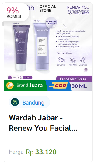 Daftar Reseller Wardah Gratis!