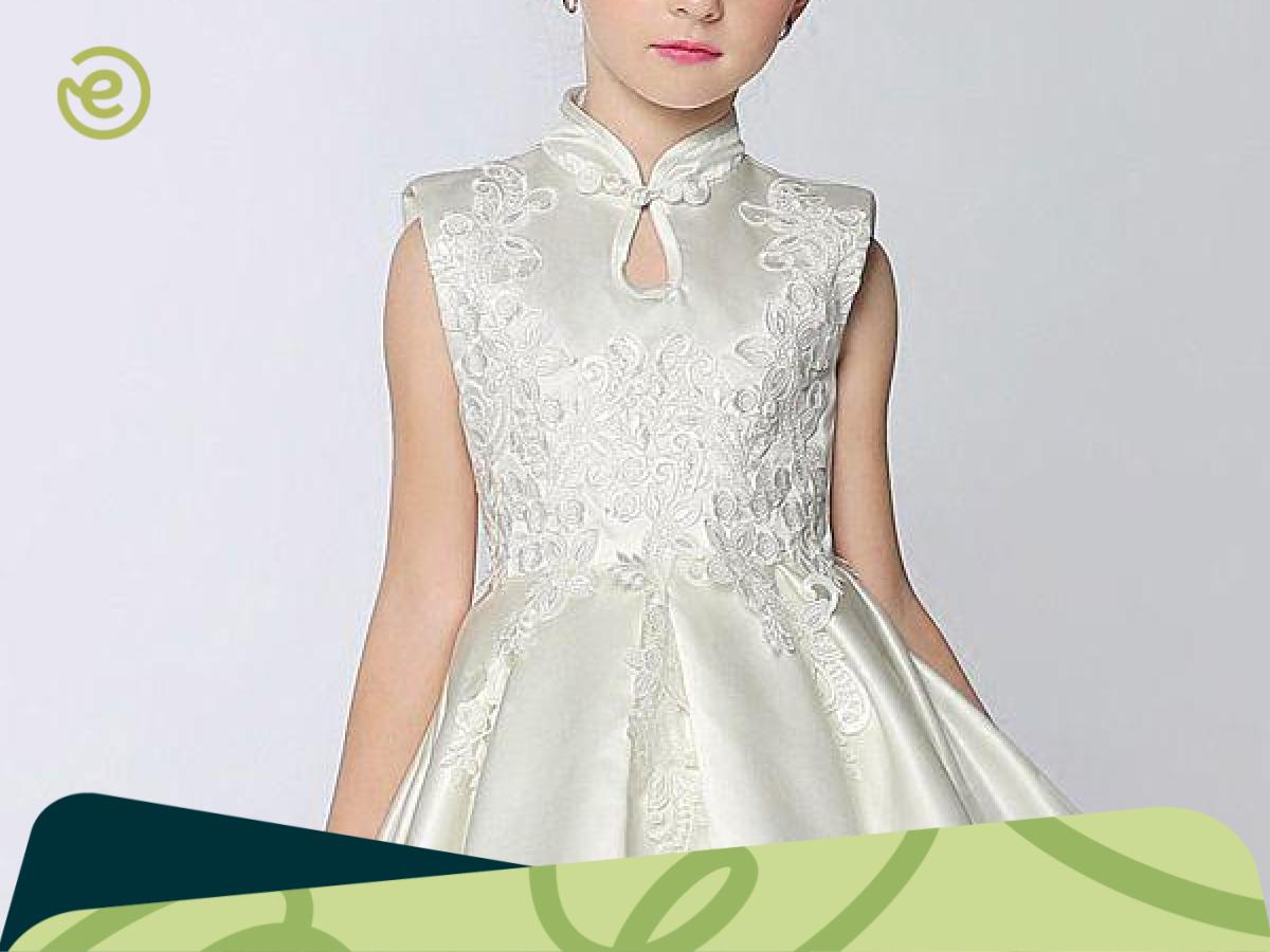 5 Model Baju Anak Brokat Kombinasi Satin Terbaru 2023