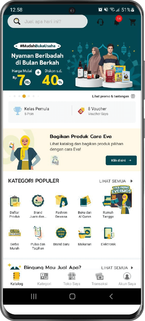 Jualan Paket Data dan Voucher Kuota Internet Termurah