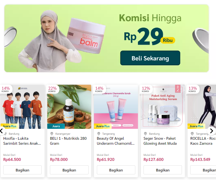 Promo Komisi Tebal 3 Promo Komisi Tebal
