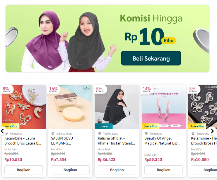 Promo Komisi Tebal 2 Promo Komisi Tebal