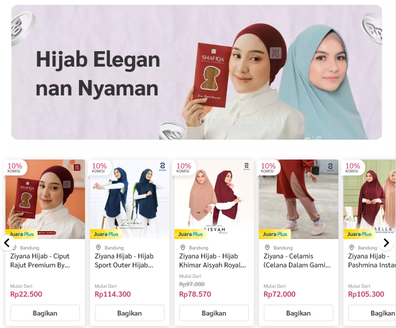 (Monet) Exclusive Campaign Ziyana Hijab