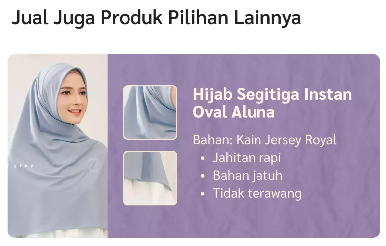 (Monet) Exclusive Campaign Ziyana Hijab