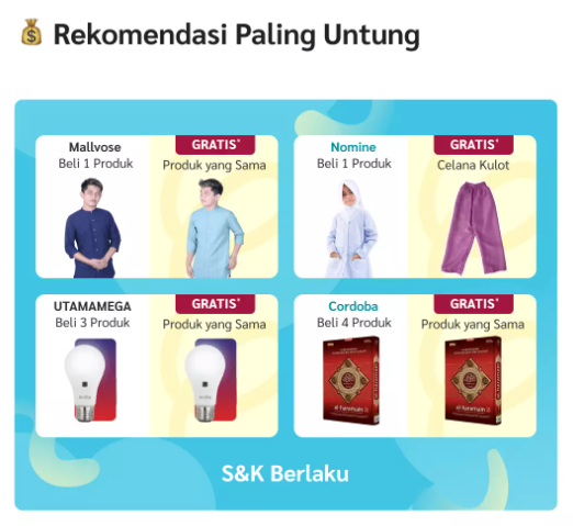 Promo Pasti Untung