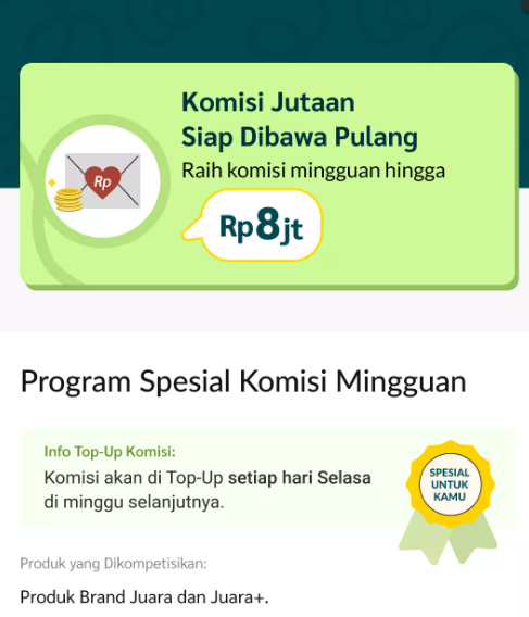 Komisi Mingguan 7 Komisi Mingguan