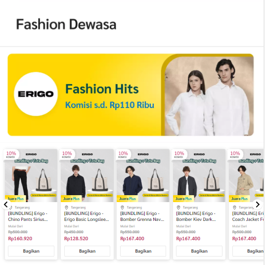 Promo Brand Baru di Evermos