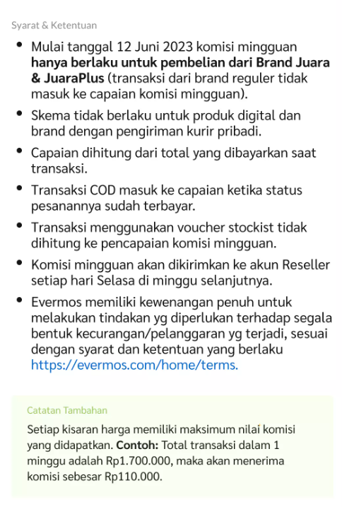 Komisi Mingguan 8 Komisi Mingguan