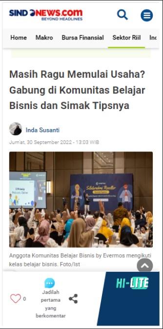 Kelas Reseller Sukses