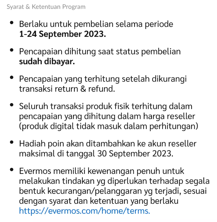September Bertabur Hadiah