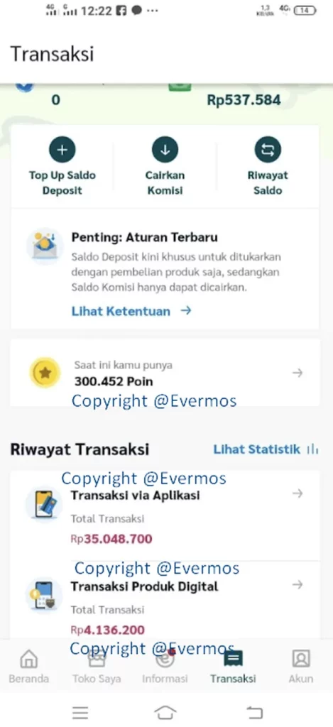 Pelatihan Bisnis Online Ekslusif dari Evermos Academy, Simak! 2 komisi fathul huda