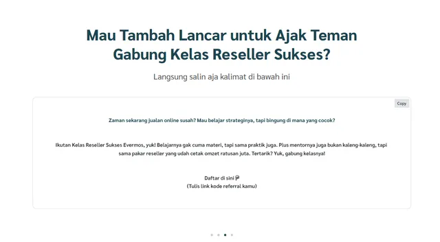 Cara Mendapatkan Kode Referral untuk Dapat Komisi di Evermos 5 kode referral KRS