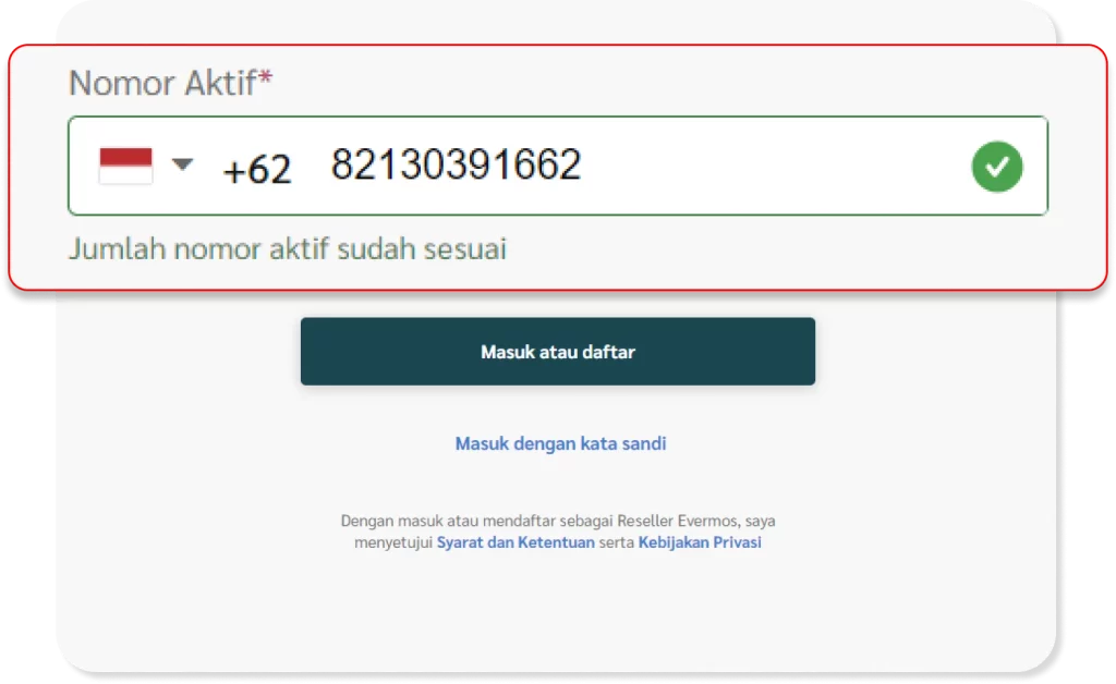 Cara Daftar Jadi Reseller Evermos