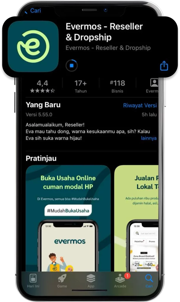 Cara Daftar Jadi Reseller Evermos