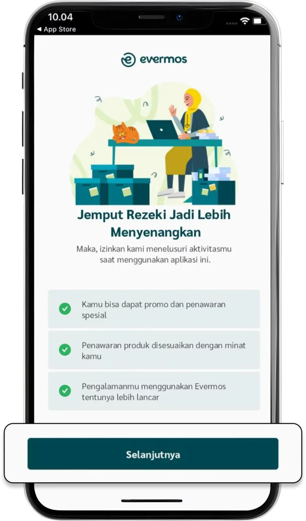 Cara Daftar Jadi Reseller Evermos