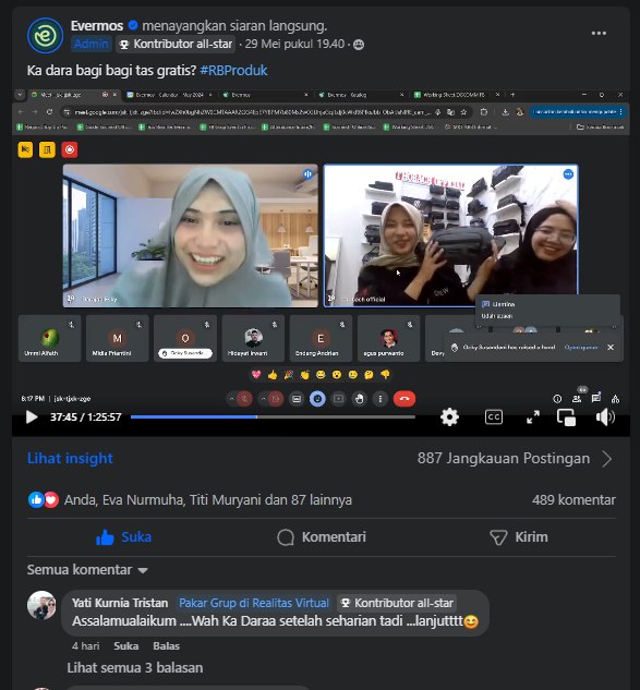 Evermos: Komunitas Belajar Bisnis #1 di Indonesia