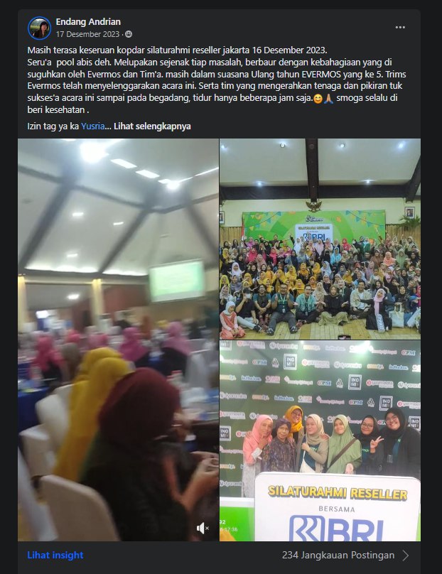 Evermos: Komunitas Belajar Bisnis #1 di Indonesia