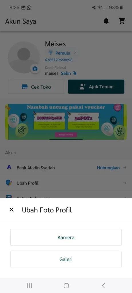 Lengkapi Informasi Akunmu dengan Update Profil di Evermos!