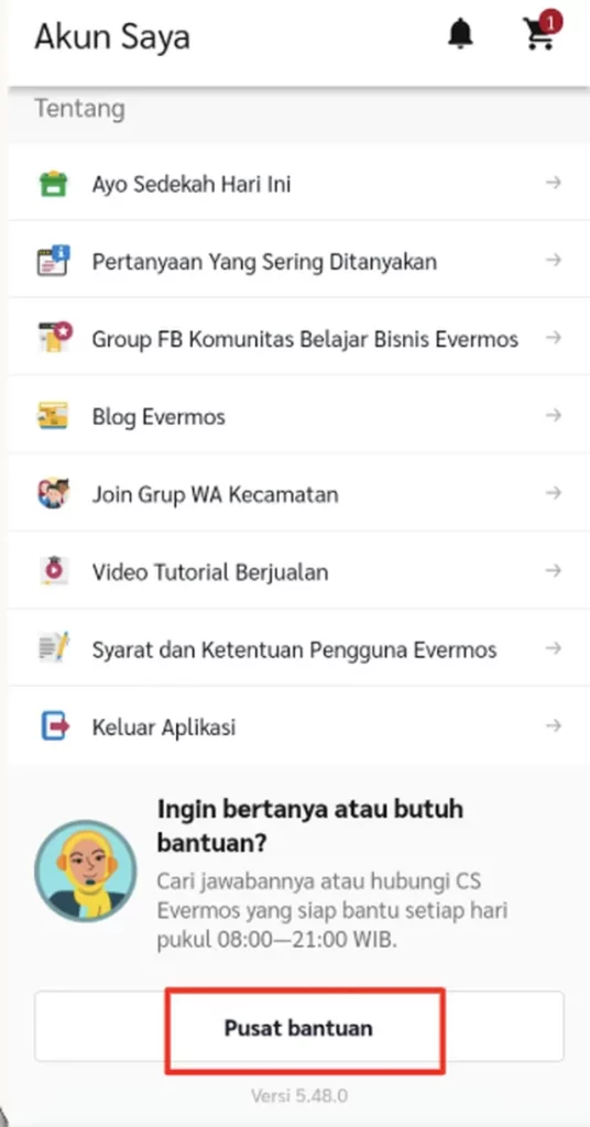 Punya Kendala? Hubungi CS Evermos dengan Tutorial Berikut!