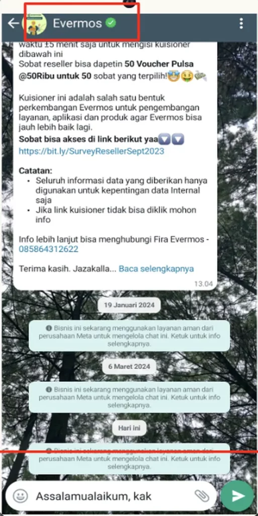 Punya Kendala? Hubungi CS Evermos dengan Tutorial Berikut!
