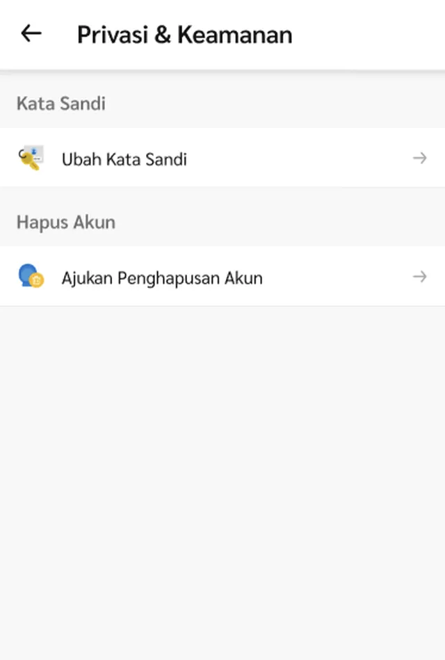 Cara Hapus Akun Evermos Melalui Aplikasi 