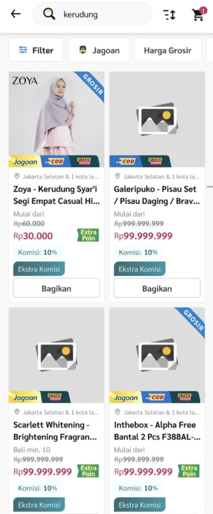 Tutorial Menggunakan Kode Voucher di Aplikasi Evermos