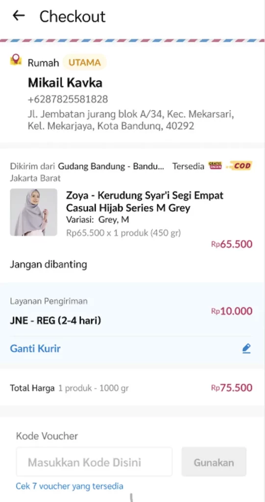 Tutorial Menggunakan Kode Voucher di Aplikasi Evermos