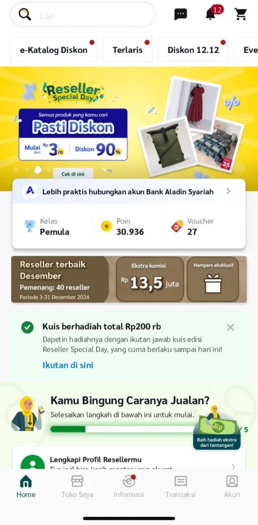 Cek Informasi Jadwal Pelatihan Reseller di Menu Aplikasi Evermos 1 Cek Informasi Jadwal Pelatihan Reseller di Menu Aplikasi Evermos