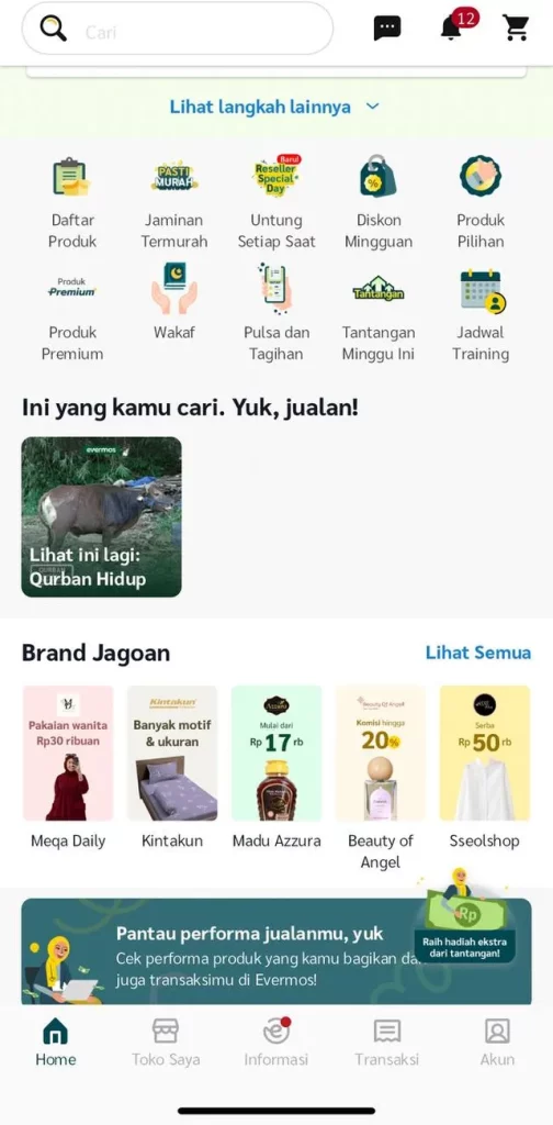 Cek Informasi Jadwal Pelatihan Reseller di Menu Aplikasi Evermos 2 Cek Informasi Jadwal Pelatihan Reseller di Menu Aplikasi Evermos