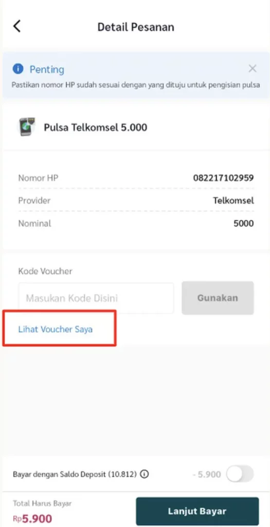 Tutorial Checkout Produk Digital Pulsa di Evermos