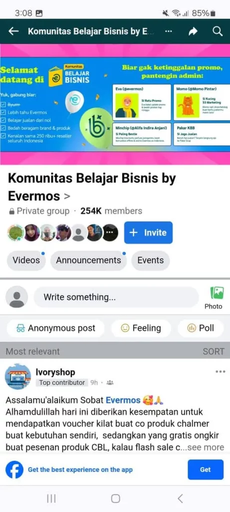 Mudah gabung di Komunitas Belajar Bisnis Evermos, yuk simak! 6 Mudah gabung di Komunitas Belajar Bisnis Evermos, yuk simak!