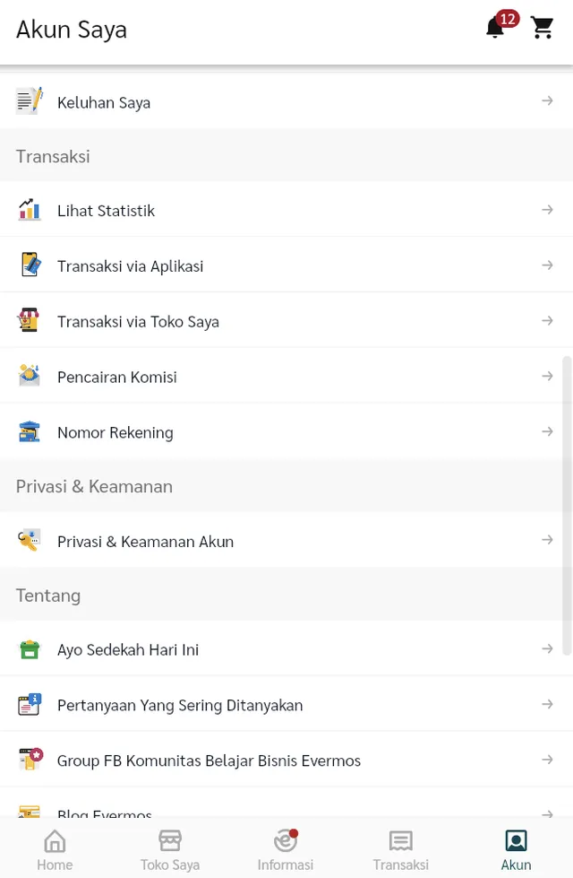 Cek Status Pesanan Lengkap di Aplikasi Evermos 2 Cek Status Pesanan Lengkap di Aplikasi Evermos