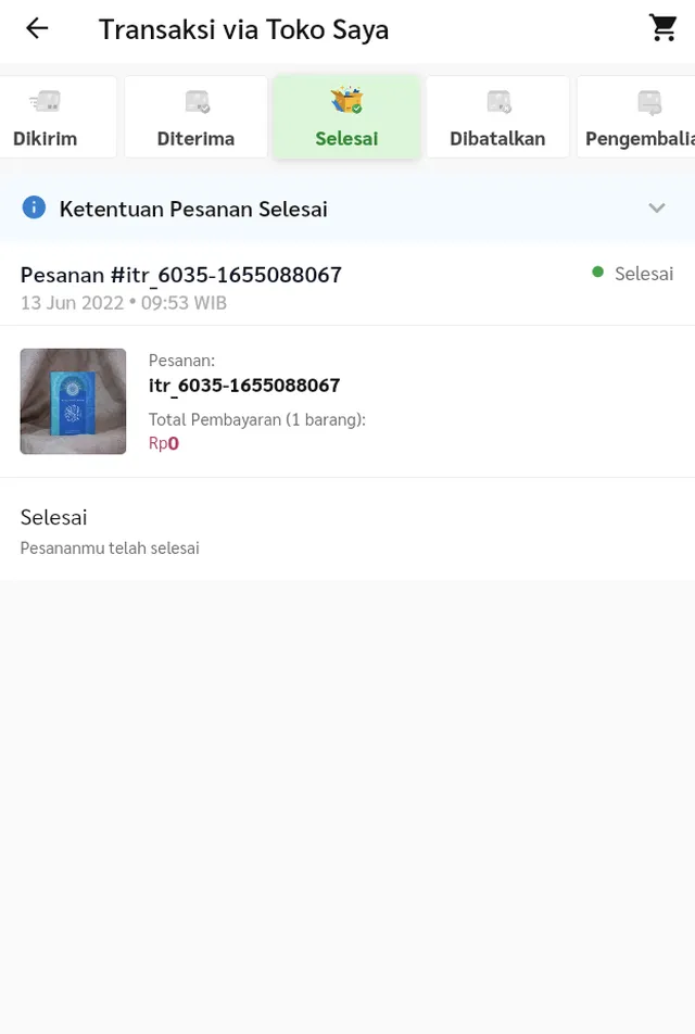 Cek Status Pesanan Lengkap di Aplikasi Evermos 5 Cek Status Pesanan Lengkap di Aplikasi Evermos