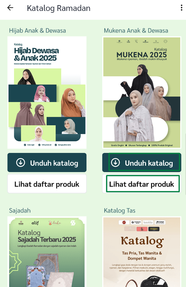 cara cari rekomendasi produk